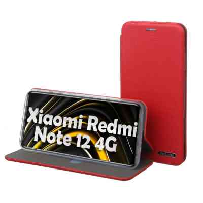 Чехол для мобильного телефона BeCover Exclusive Xiaomi Redmi Note 12 4G Burgundy Red (709057) Винница