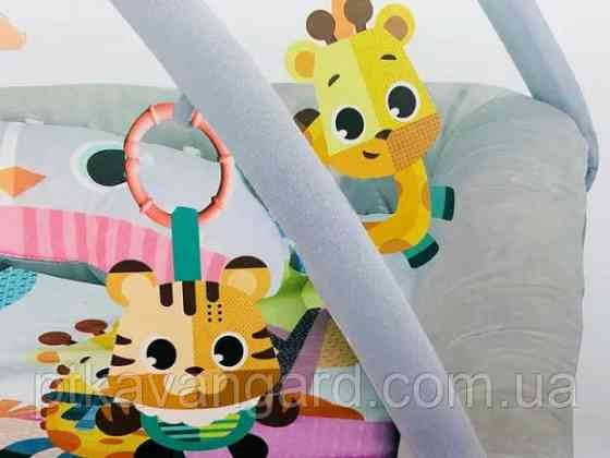 Развивающий коврик для новорожденных с мягкими бортиками, дугами, игрушками BY-A 185 Хмельницкий