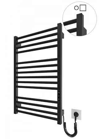 Електрична рушникосушка HF Derby 770х530 TR K чорна матова Київ