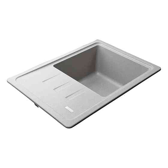 Гранітна мийка Globus Lux MONO сірий камiнь 620x435мм-А0005 Київ