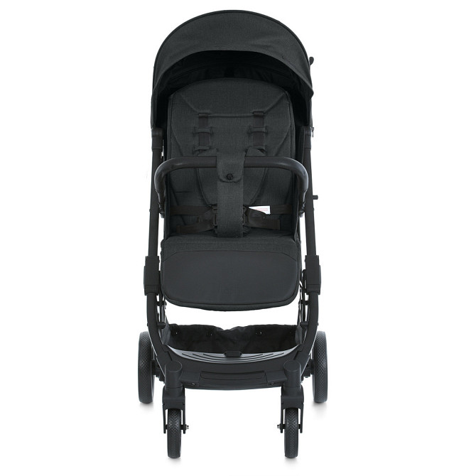 Коляска дитяча FLASH Almost Black прогулянкова з чохлом на ніжки Чорна (M 5727-1) Чернігів - фото 7
