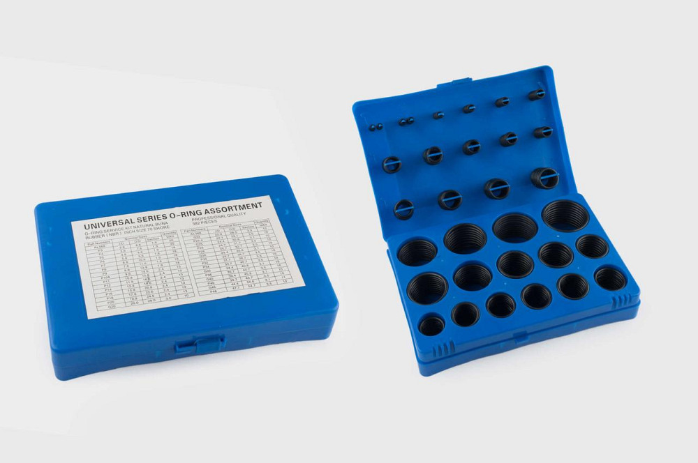 Кільця ущільнювальні маслобензостійкі (комплект 404 шт, 7-53 мм) Мукачево - фото 1