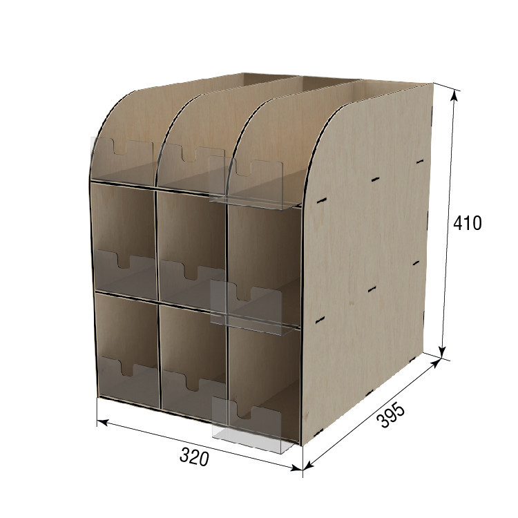 Диспенсер EKOSTAR 9 комірок 320х395х410 Київ - фото 3