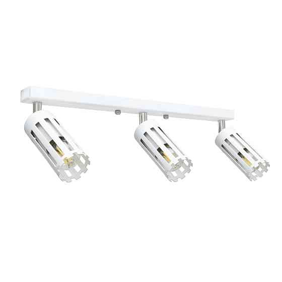 Светильник потолочный MSK Electric Teramo спот поворотный на три плафона белый NL 18050-3 WH Одесса
