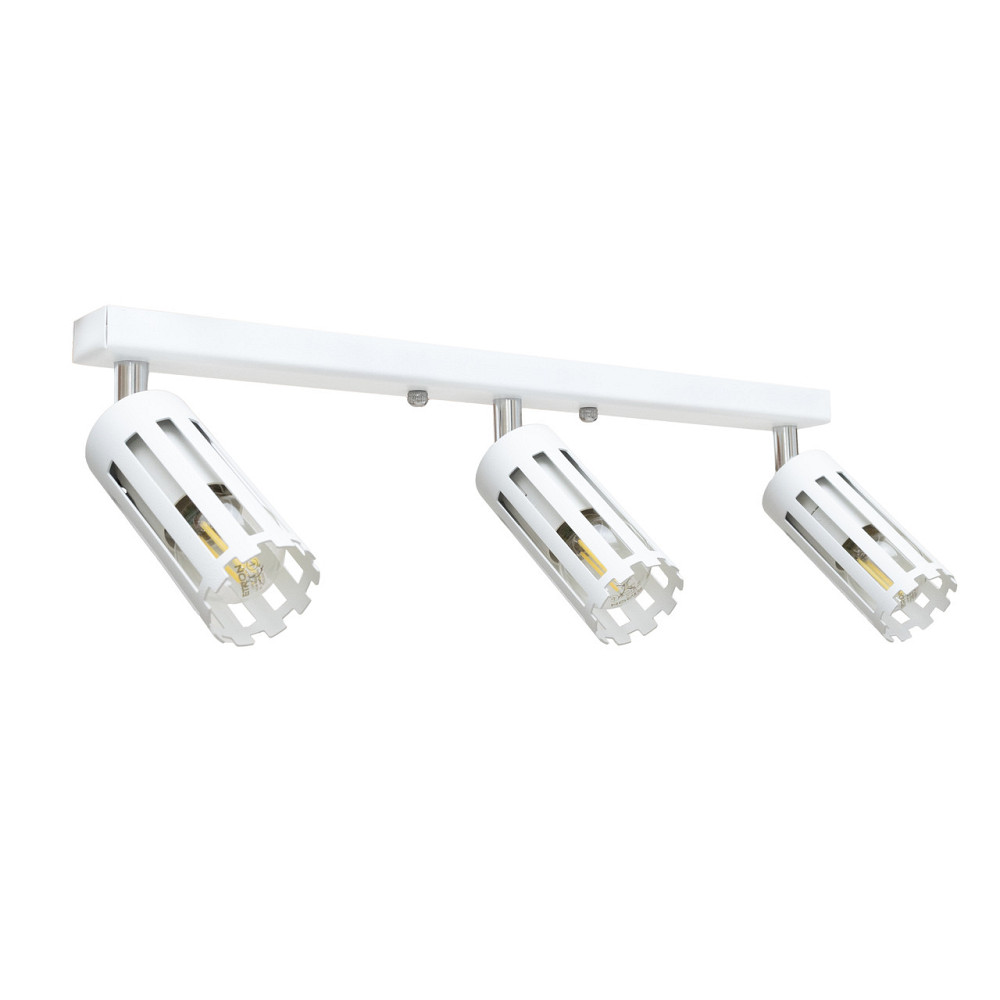 Светильник потолочный MSK Electric Teramo спот поворотный на три плафона белый NL 18050-3 WH Одесса - изображение 2