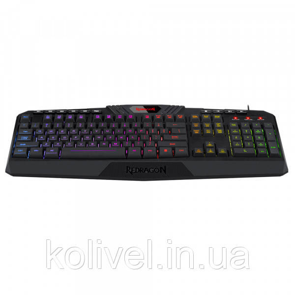 Клавіатура ігрова Redragon Harpe2 UKR RGB підставка USB (77484) Київ - фото 2