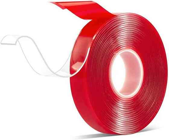 Стрічка липка 2-стороння 9мм/1м прозора 3М Харків