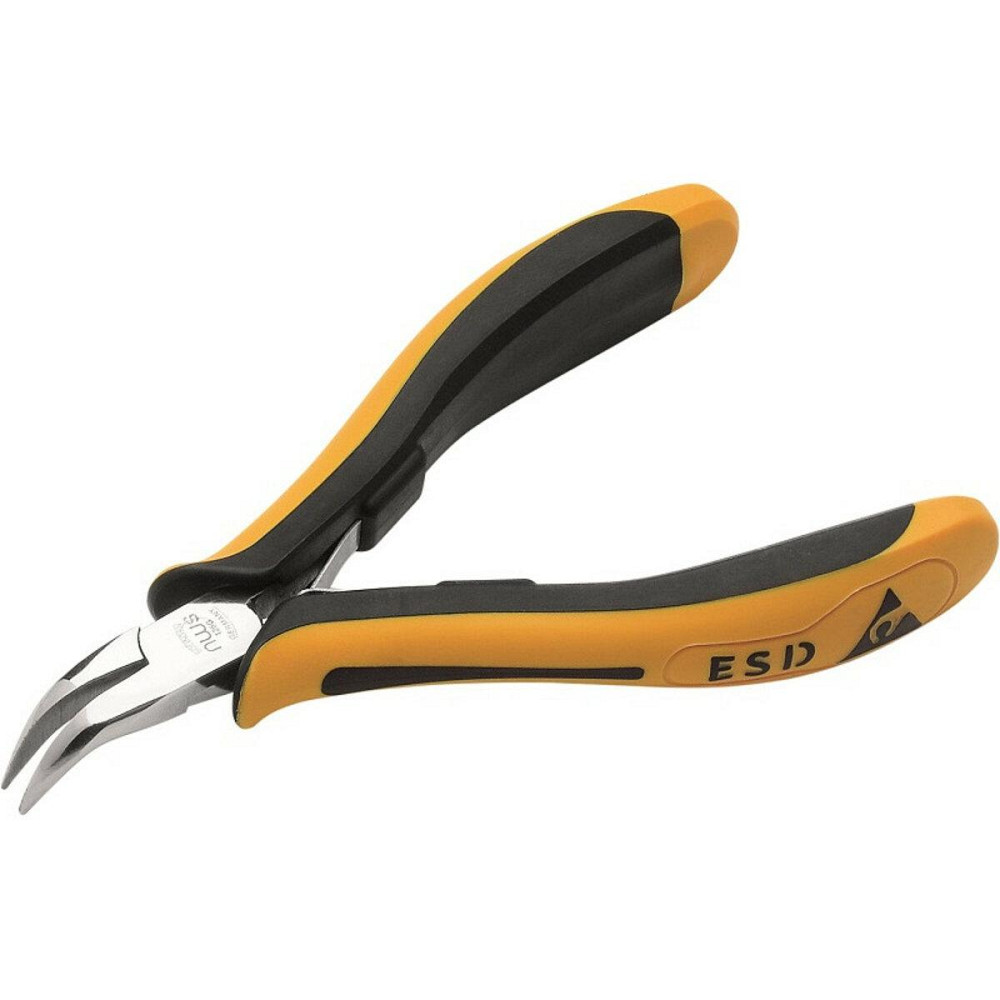 Довгогубці з ізольованими ручками і напівкруглими губками NWS: тонкі, гнуті на 45°, L= 120 мм Одесса - изображение 1