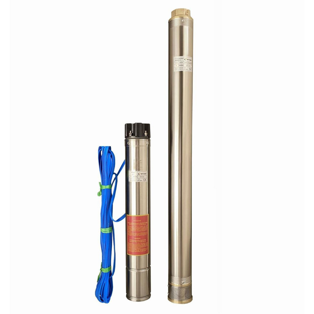 Насос скважинный с повышенной уст-тью к песку OPTIMA 4SD 8/20 3,0 кВт 116м 3-х фазный (000011688) Киев - изображение 1