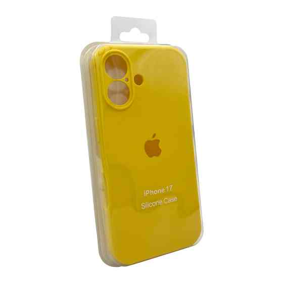 Чохол для смартфона Silicone Full Case AA Camera Protect for Apple iPhone 17 33,Canary Yellow Київ