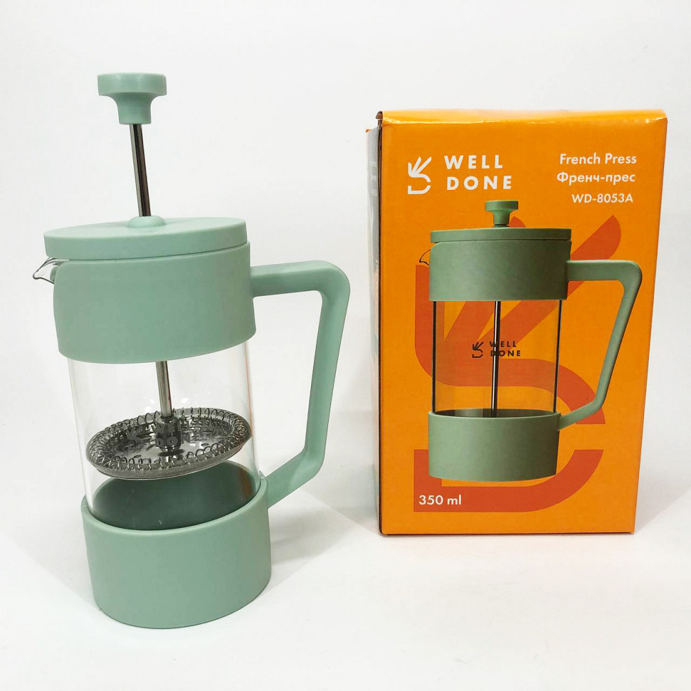 Оригінальний заварник для чаю, Елегантний прес для чаю Скляний заварювальний чайник чайники BR-37 Івано-Франківськ - фото 8