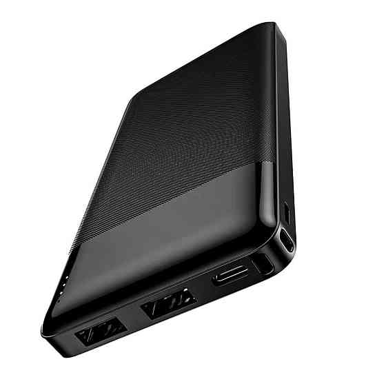 Зовнішній акумулятор HOCO J72 Easy travel power bank(10000mAh) Black Київ
