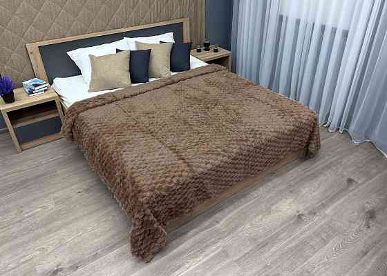 Плед-покривало 210х210 см (+-5см) Соти Карамель (87-210) Київ