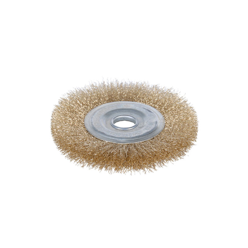 Sigma Щетка проволочная дискообразная Ø115мм Ø22.2мм (латунированная) SIGMA (9012111) Коломыя - изображение 1