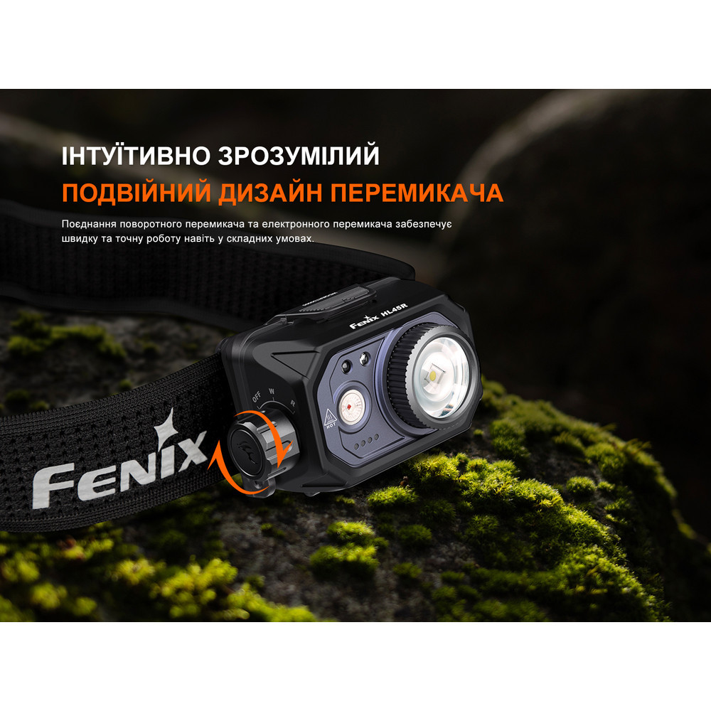 Фонарь налобный Fenix ​​HL45R LED с бесконтактным датчиком Ровно - изображение 8