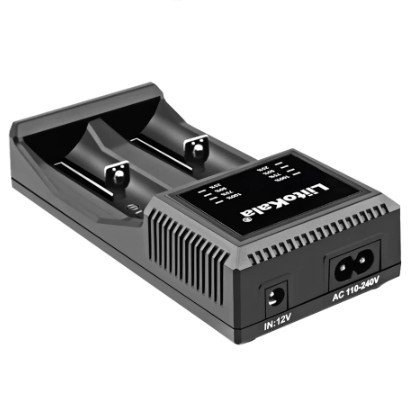 Зарядное устройство LiitoKala Lii-PL2 для АКБ (Li-ion LiFe+NiMH) 220В/12В (на 2 слота) Винница - изображение 1
