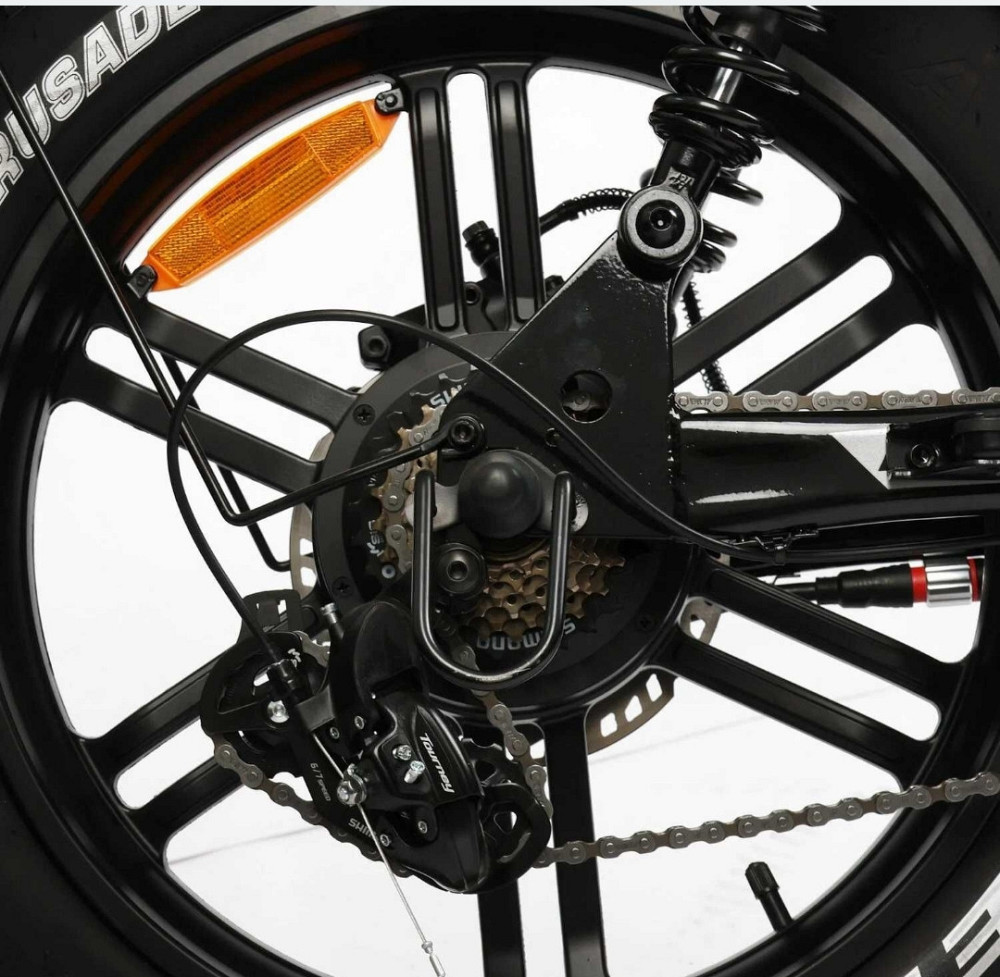 НОВИНКА 2026! Електровелосипед Corso Komodo 20 1200W,60V21AH -Сірий. Харків - фото 3