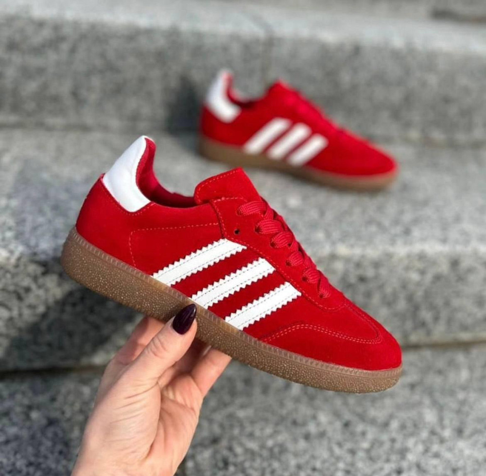 Кеди жіночі Notta bene K-0424 червоні (весна-осінь, замша натуральна) (5383) 40 Коломия - фото 1