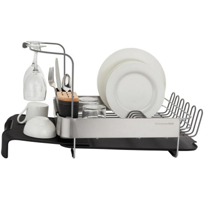 Сушарка для посуду KitchenAid Sinkware 61,5 x 38,5 x 37,5 см сірий (KEG896BXCGA) Вінниця - фото 11
