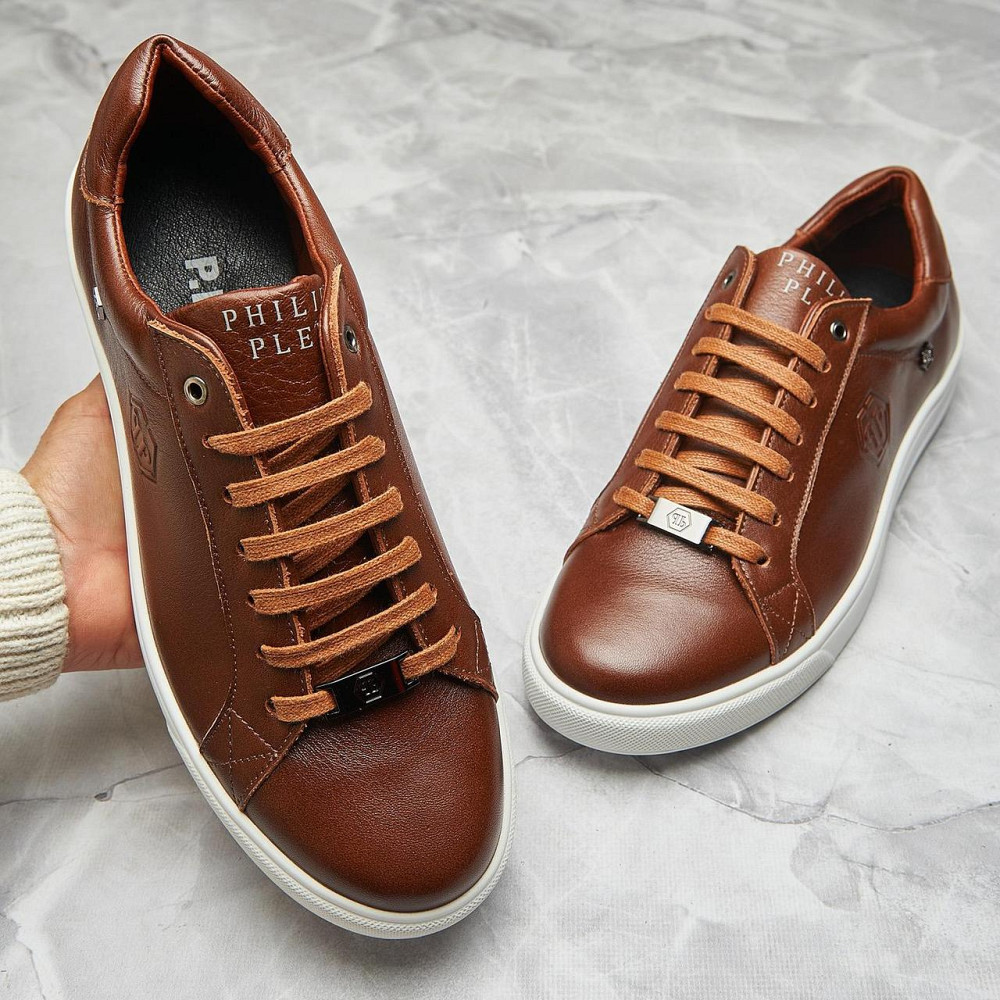 Чоловічі стильні шкіряні кеди М-84 р\б Харьков - изображение 10