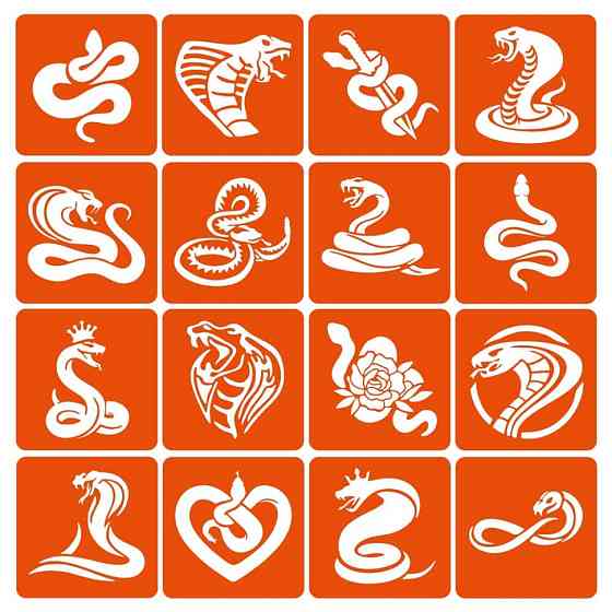 Набор трафаретов для биотату 