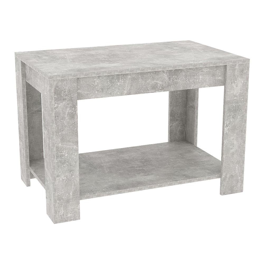 Стол журнальный Квант-2, Бетон, 800/500/550 Львов - изображение 1