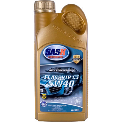 Моторное масло SASH FLAGSHIP C3 5W40 1л (100136) Винница - изображение 1