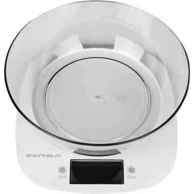 Весы кухонные Grunhelm KES-1PW Винница