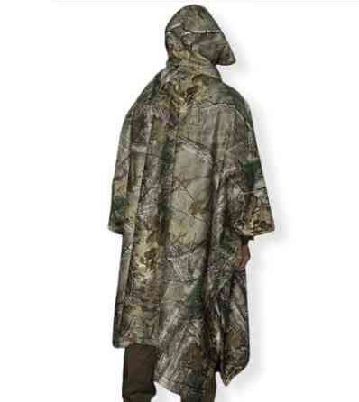 Тактичне пончо (дощовик, плащ-намет) Pilgrim Tricot (Дуброва) Київ