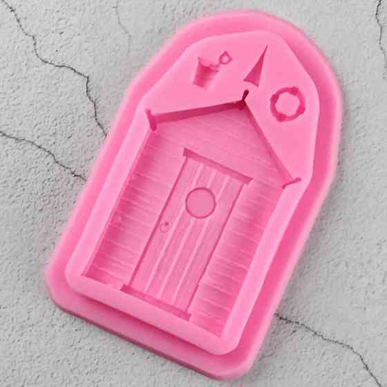 Молд силіконовий морський 115 на 72 мм рожевий Київ