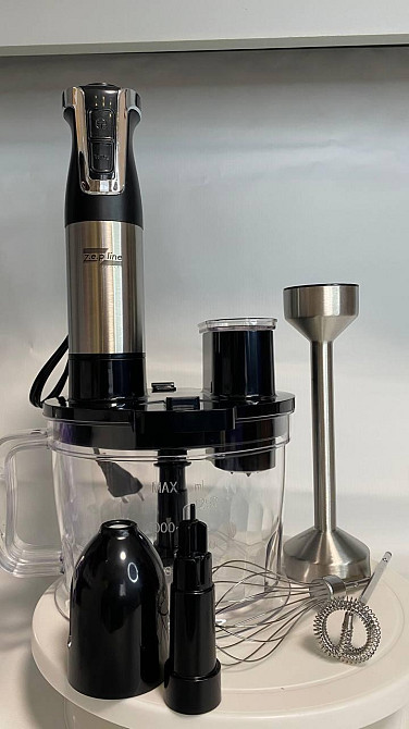 Багатофункціональний блендер 7в1 з потужністю 1500Вт 20 швидкостей, чаша 1.5 літрів  Zepline ZP-797 Чорний Одеса - фото 10