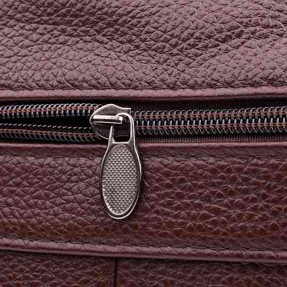 Зручна чоловіча сумка з натуральної шкіри 22858 Vintage Коричневий Київ