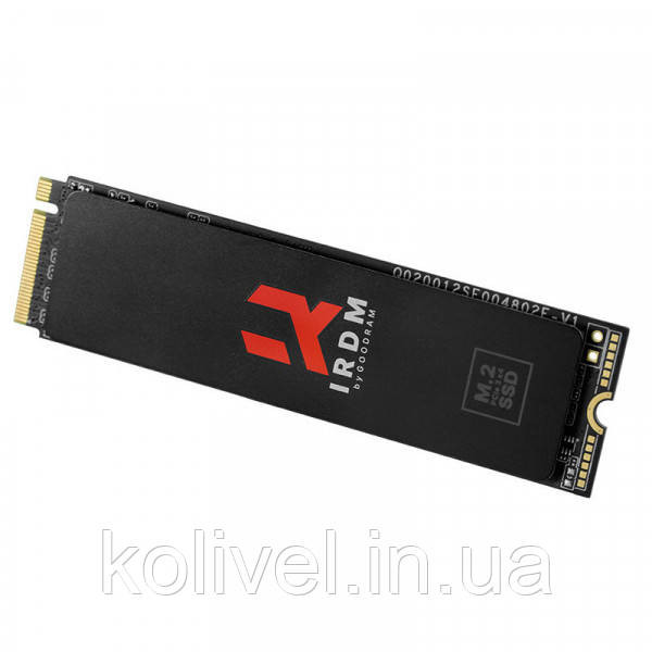 SSD 2TB GoodRAM IRDM M.2 2280 PCIe Gen 3x4 3D NAND, Retail (IR-SSDPR-P34B-02T-80) Київ - фото 3