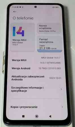 Смартфон Xiaomi Redmi Note 10 Pro 6+2/128GB Glacier Blue. 120hz. Київ