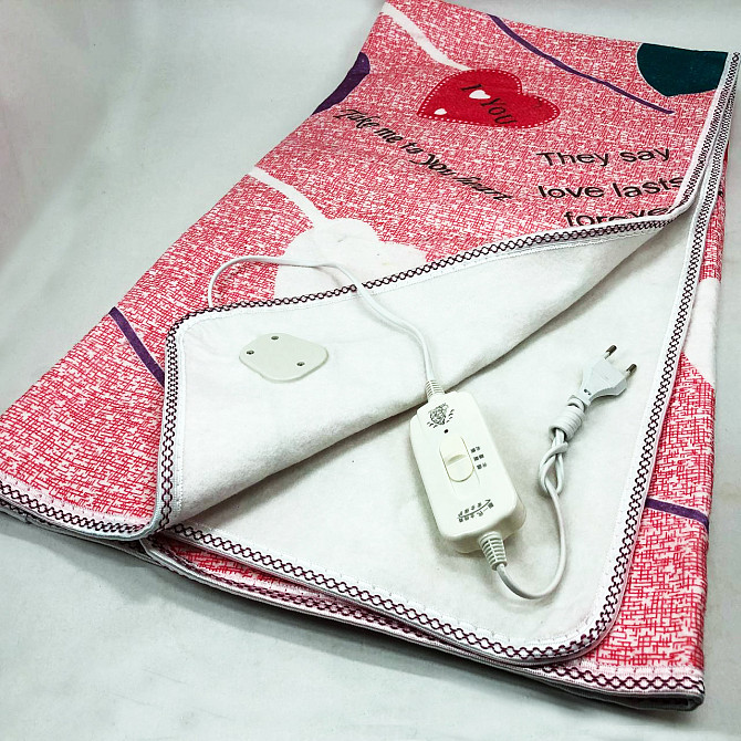 Електро ковдра електрична Electric Blanket 170х150 см, Електричне простирадло для дому NQ-26 Одеса - фото 10