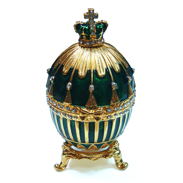 Сувенірна скринька-яйце під Фаберже Київ - фото 4