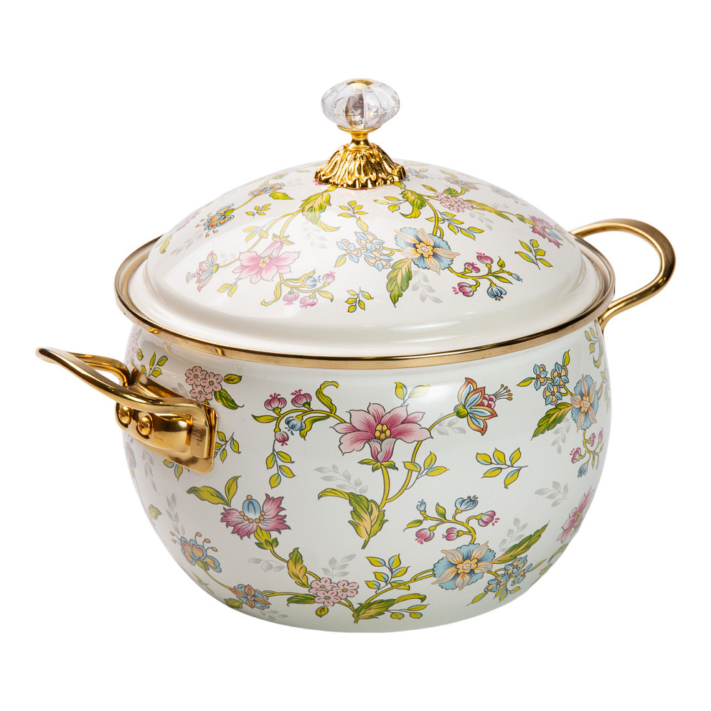 Емальована каструля об'ємом 4 літри HP-2-111 Коломия - фото 3