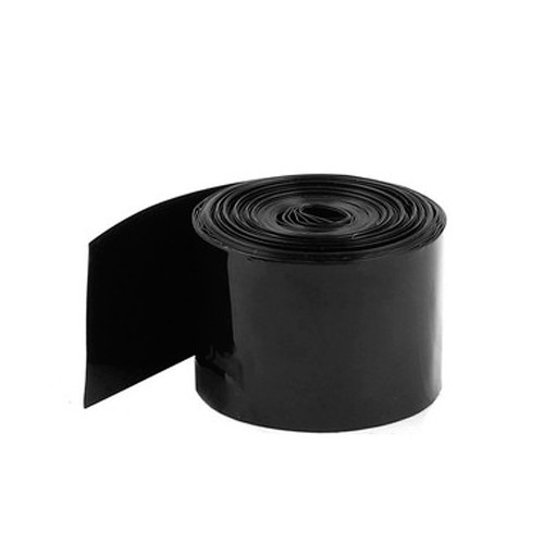 Термоусадочна трубка ПВХ 130x0.15 мм, довжина 1 м, чорна захист, ізоляція та антикорозійний захист проводів і кабелів Київ - фото 2