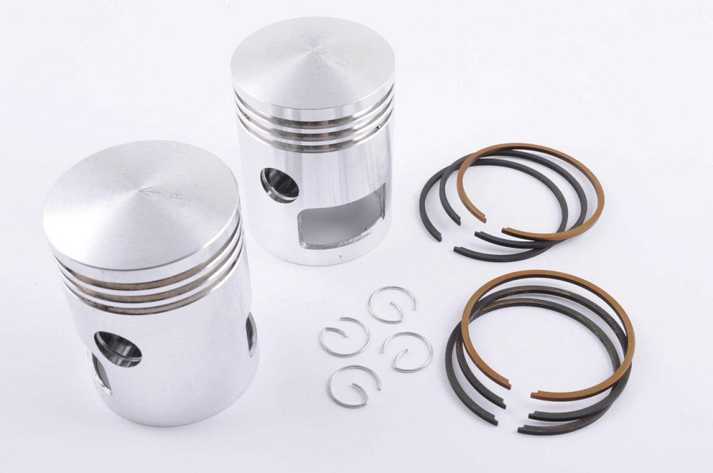 Поршень мотоцикл Ява 6V 5р (Ø59,25) (пара) (+кільця поршневі, пальці) Мукачево - фото 1