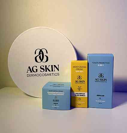 Набор для увлажнения и восстановления микробиома кожи Skin moisturizing set AG Skin Днепр
