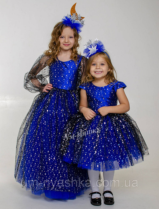 Детское нарядное платье со звездочками костюм Звездочки Ноченьки Кривой Рог - изображение 4