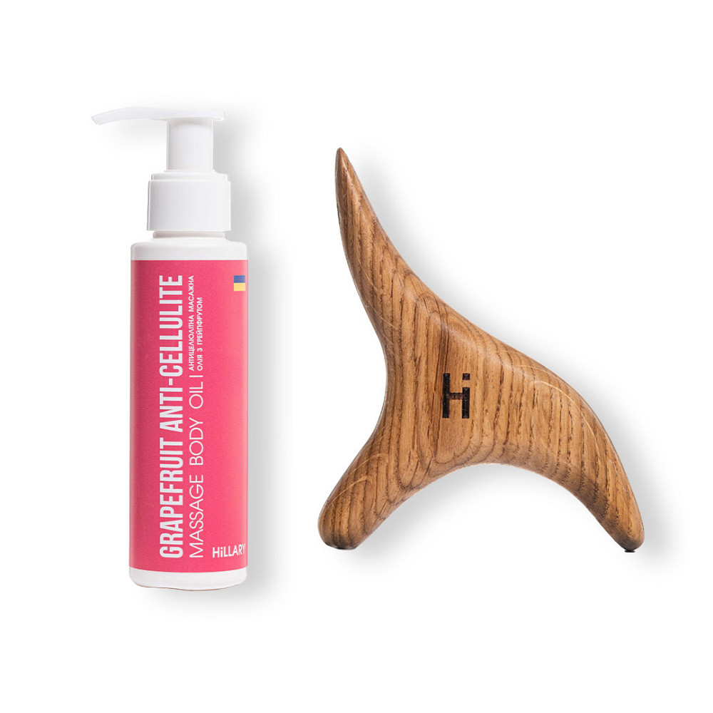 Масажер гуаша Bird Guasha Tool Bird + Антицелюлітна олія Grapefruit Anti Cellulite Київ - фото 1