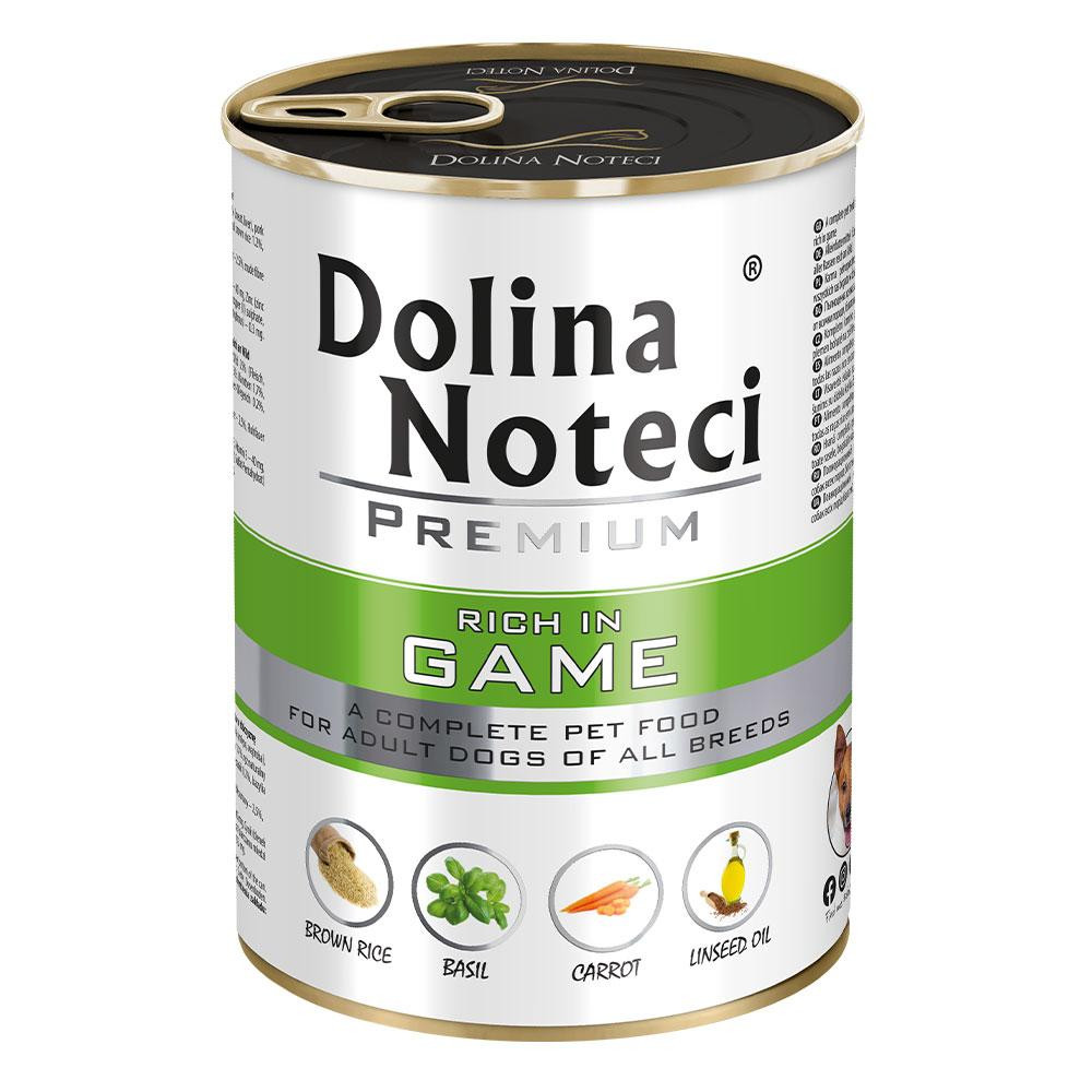 Dolina Noteci Premium (Долина Нотечі Преміум) консерва вологий корм для собак з дичиною (банка) 400 г. х 24 шт. Запоріжжя - фото 1