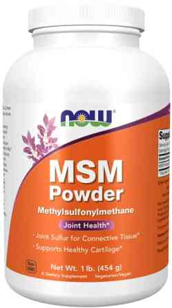 Метилсульфонилметан (МСМ) NOW Foods MSM Powder 454g Киев