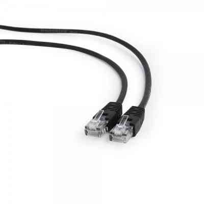 Патч-корд 10м UTP cat 5e CCA black Cablexpert (PP12-10M/BK) Вінниця