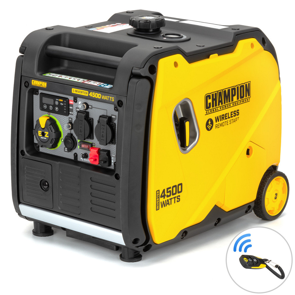 500987-UA CHAMPION IНВЕРТОРНИЙ ГЕНЕРАТОР ЗАКРИТОГО ТИПУ 4500ВТ электростартер Киев - изображение 1