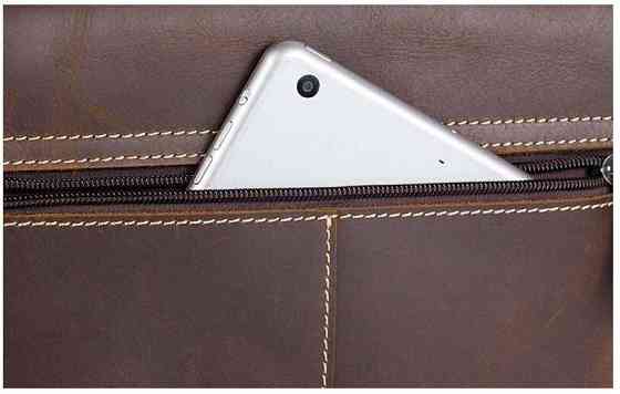 Сумка мужская Vintage 14675 Коричневая Киев