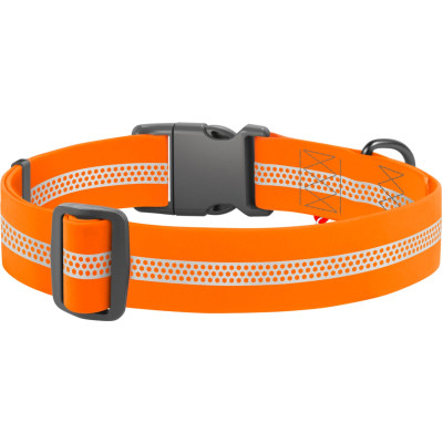 Нашийник для тварин WAUDOG Waterproof пластиковий фастекс XXL Ш 40 мм Д 46-70 см помаранчевий (25104) Вінниця - фото 2