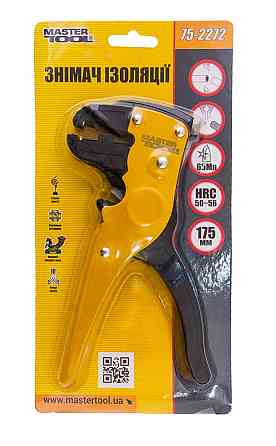 Знімач ізоляції автоматичний MASTERTOOL 0.2-5.5 мм² Mn65 75-2272 Коломия