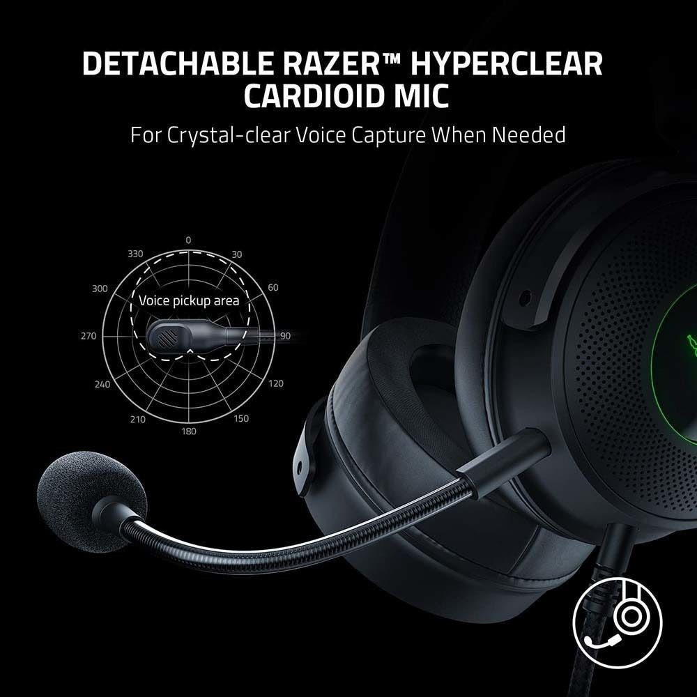 Гарнітура Razer Kraken V3 X USB (RZ04-03750300-R3M1) Чорний Харьков - изображение 15